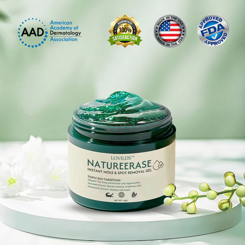 ✅Official Store: LOVILDS™ NatureErase Instant Mole & Spot Removal Gel
