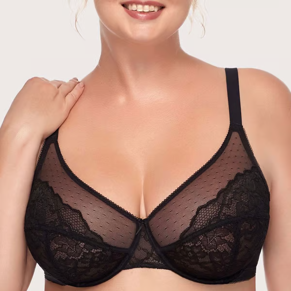 🔥🔥Last Day 49% Off🔥Unlined Comfort Unpadded Full Coverage Underwire Minimizer Bra