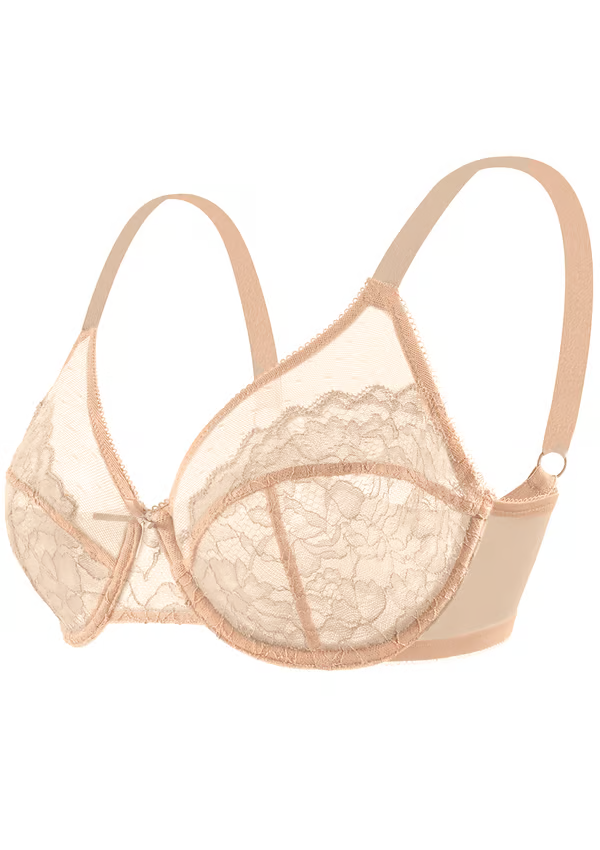🔥🔥Last Day 49% Off🔥Unlined Comfort Unpadded Full Coverage Underwire Minimizer Bra