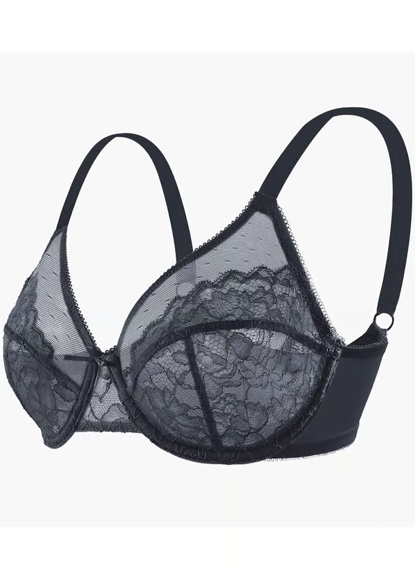 🔥🔥Last Day 49% Off🔥Unlined Comfort Unpadded Full Coverage Underwire Minimizer Bra