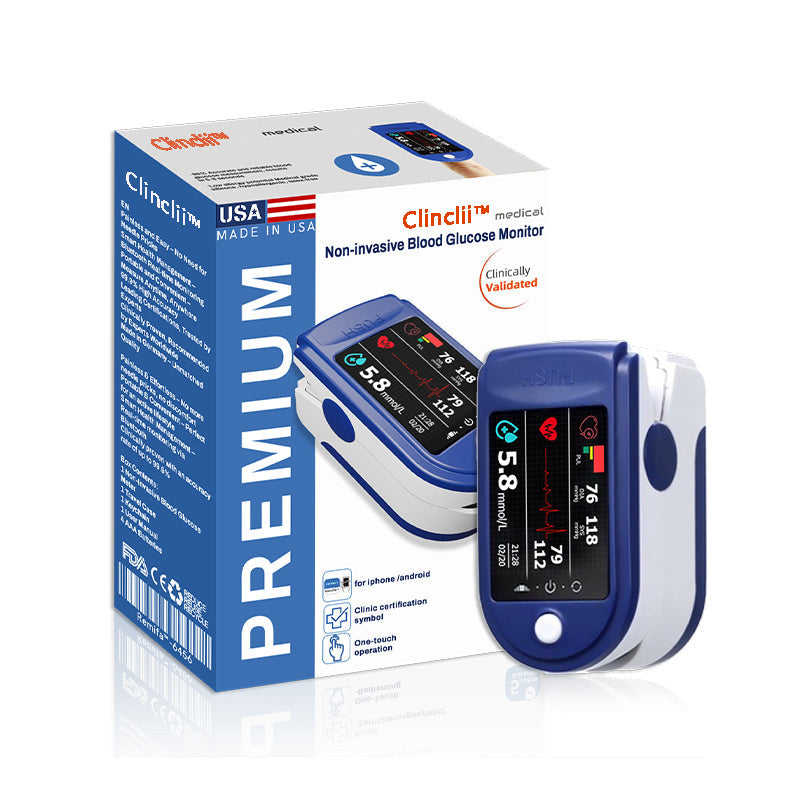 Clinclii™ 𝐍𝐨𝐧-𝐈𝐧𝐯𝐚𝐬𝐢𝐯𝐞 𝐁𝐥𝐨𝐨𝐝 𝐆𝐥𝐮𝐜𝐨𝐬𝐞 𝐌𝐨𝐧𝐢𝐭𝐨𝐫 – Pain-Free & 99.9% Accurate✅𝐀𝐃𝐀 𝐂𝐞𝐫𝐭𝐢𝐟𝐢𝐞𝐝 & 𝐅𝐃𝐀 𝐀𝐩𝐩𝐫𝐨𝐯𝐞𝐝🔥Recommended by Diabetes Experts