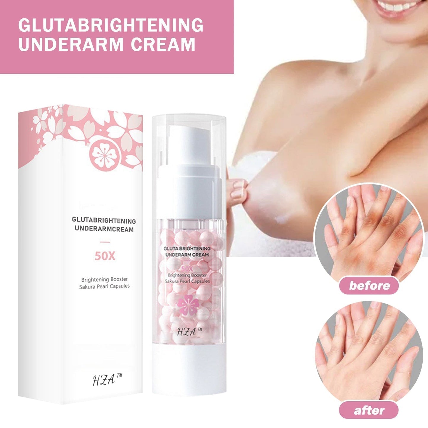 【Official Brand Store】🌸 HZA™ Underarm Cream (🔥Limited Time Discount-80% Last Day🔥)