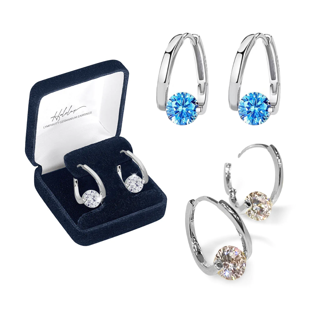 đ„LAST DAY SALE-80% OFF)Histone Lymphatic MagneTherapy Germanium Earrings