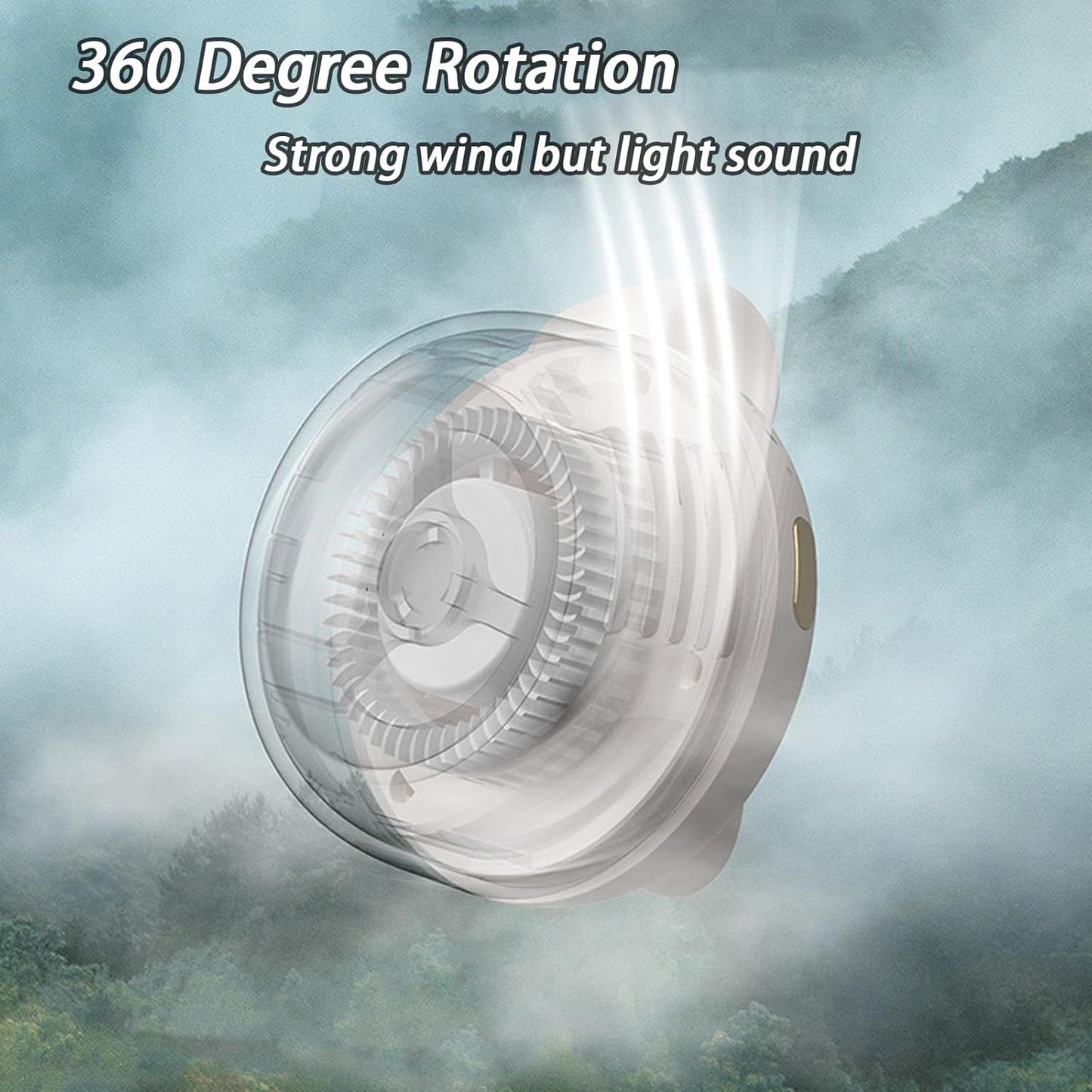 🔥2025 Portable Silent Powerful Mini Bladeless Electric Fan(🔥Last Day 70% OFF)