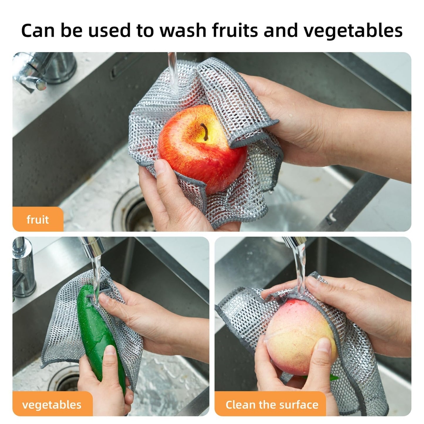 ✨2025 Multipurpose Wire Miracle Cleaning Cloths