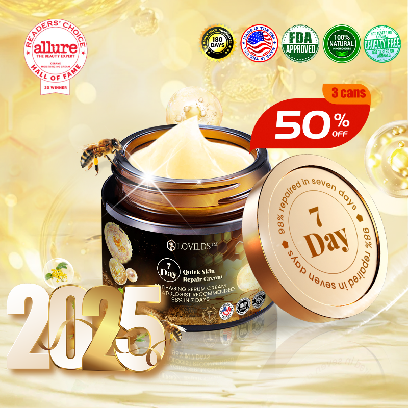 ✅ Official store: LOVILDS™ 7-Day Multi-Effect All-in-One Skincare Cream (AAD Recommended)👨‍⚕️⭐