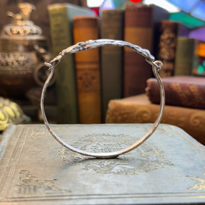 🔥Last Day 70% OFF✨Handmade Sterling Spoon Bangle - Made From Authentic Silver-Plated, Vintage Silverware