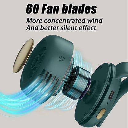 🔥2025 Portable Silent Powerful Mini Bladeless Electric Fan(🔥Last Day 70% OFF)