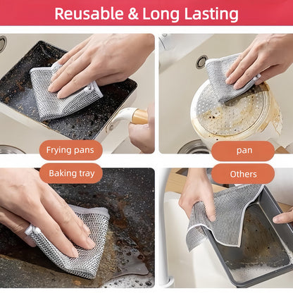 ✨2025 Multipurpose Wire Miracle Cleaning Cloths